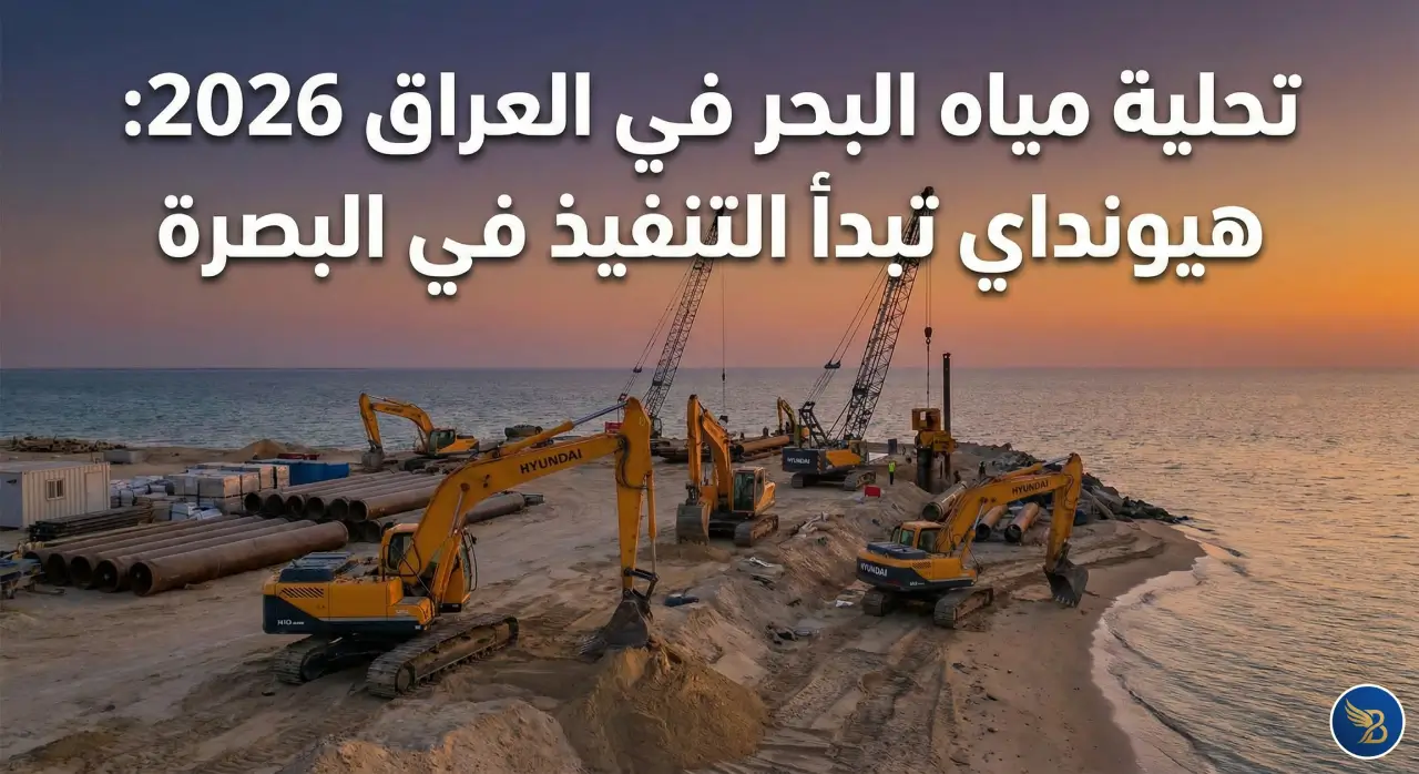 موقع مشروع تحلية مياه البحر الاستراتيجي وأهميته للبصرة